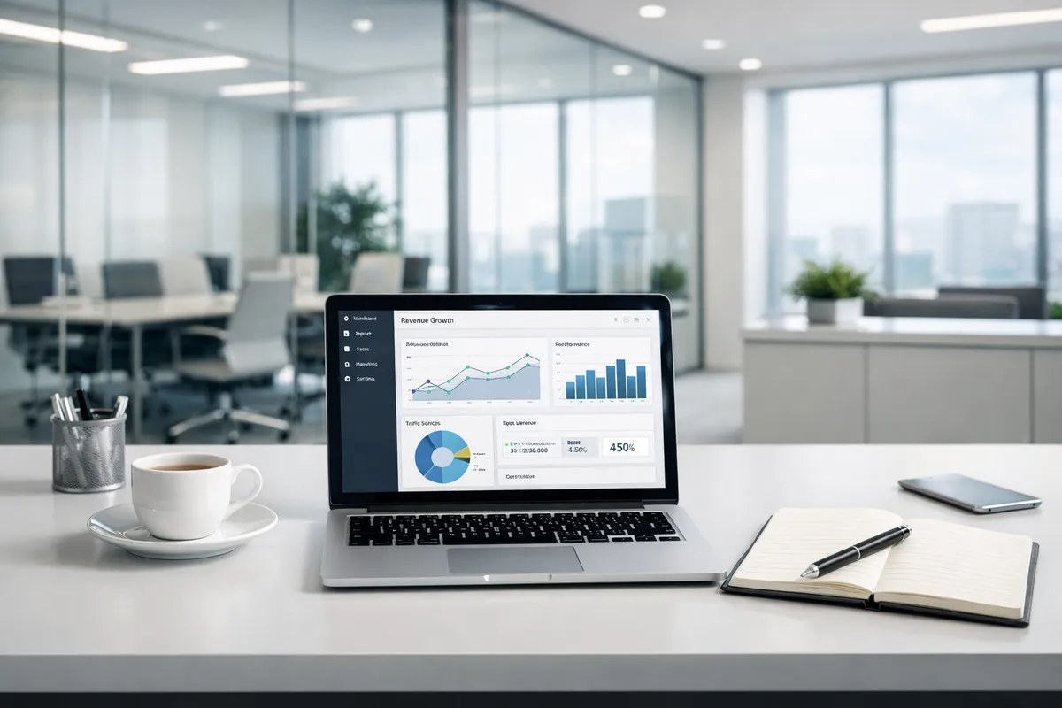 Firma konsultingowa B2B: 65% mniej czasu na raportowanie dzięki AI